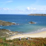 La côte nord de Bretagne depuis Saint Malo